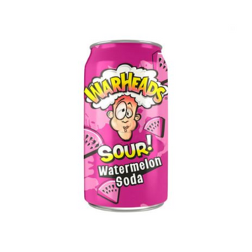 Warheads Sour Watermelon Soda 330 ml.