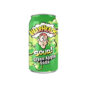 Warheads Sour Green Apple Soda 330 ml.