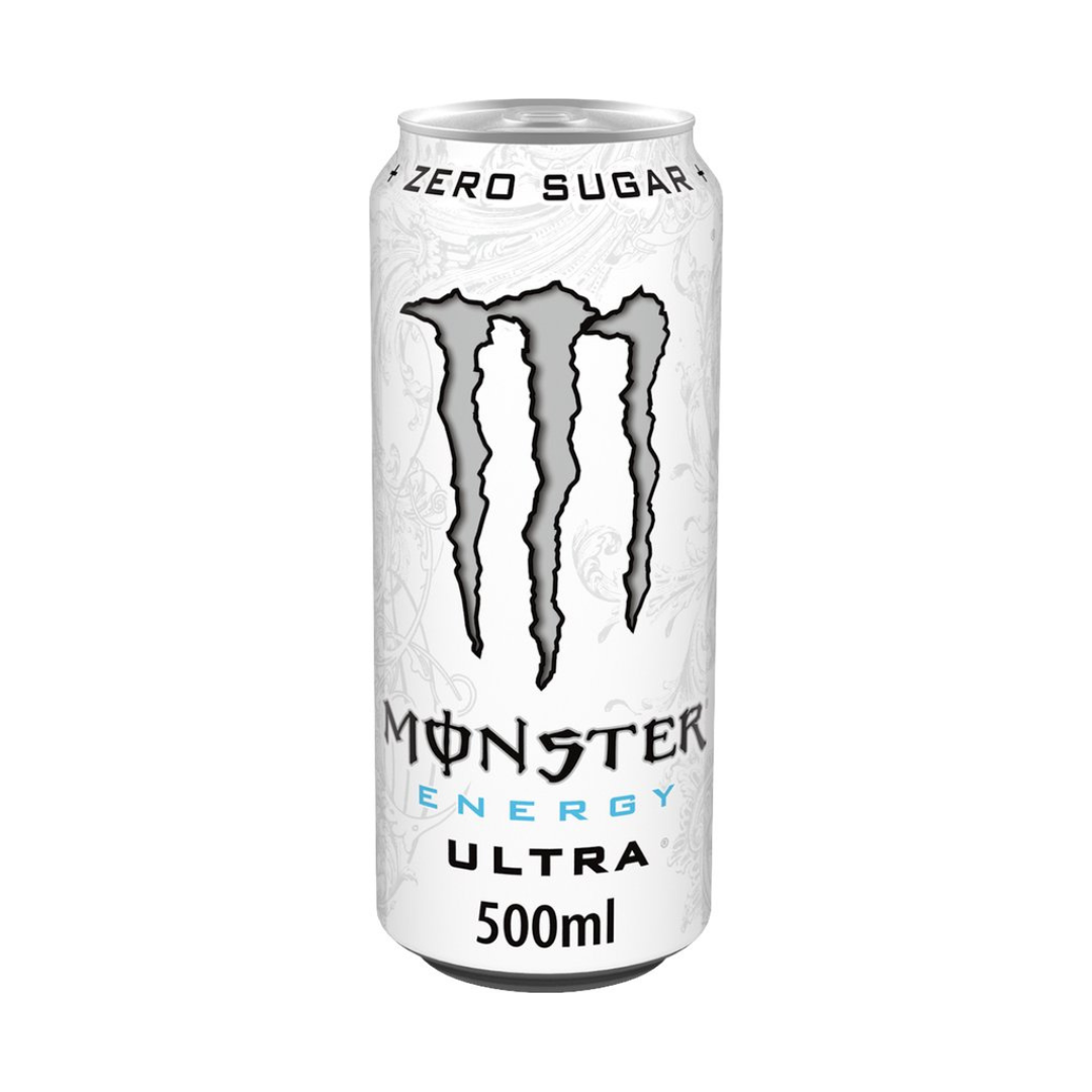 Monster Energy - Ultra White Zero Sugar 0,5L